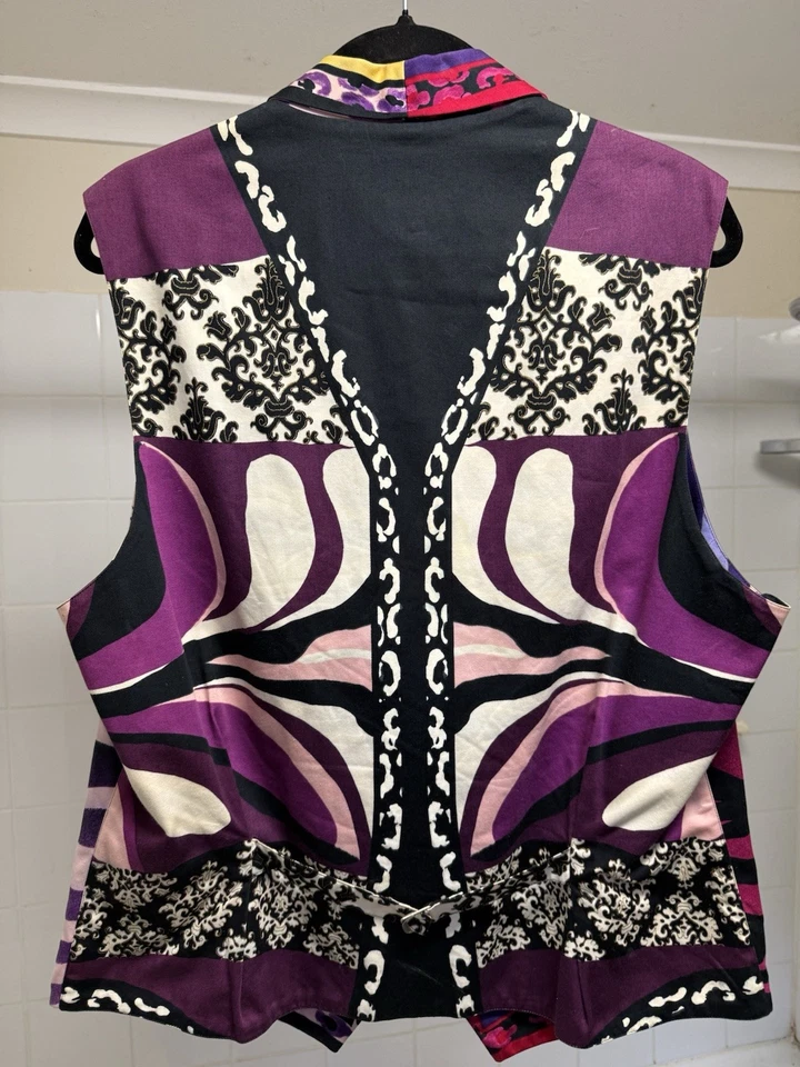 Vintage Gianni Versace Waistcoat 1990s - Image 3 of 4