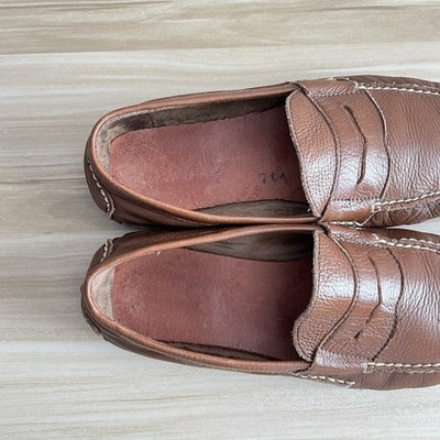 Polo Ralph Lauren Arkley Penny Loafers Men\'s 8D Brown Leather Driving Mocs 1934 Polo Ralph Lauren Men main image 4