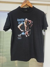 Vintage 90s Stone Cold American Thunder Wrestling Tee T Shirt Kids Youth L WWF