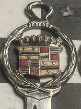 GM NOS Original Dealer Stock Key Cadillac Deville  El Dorado 1936-1966 Gold Orig