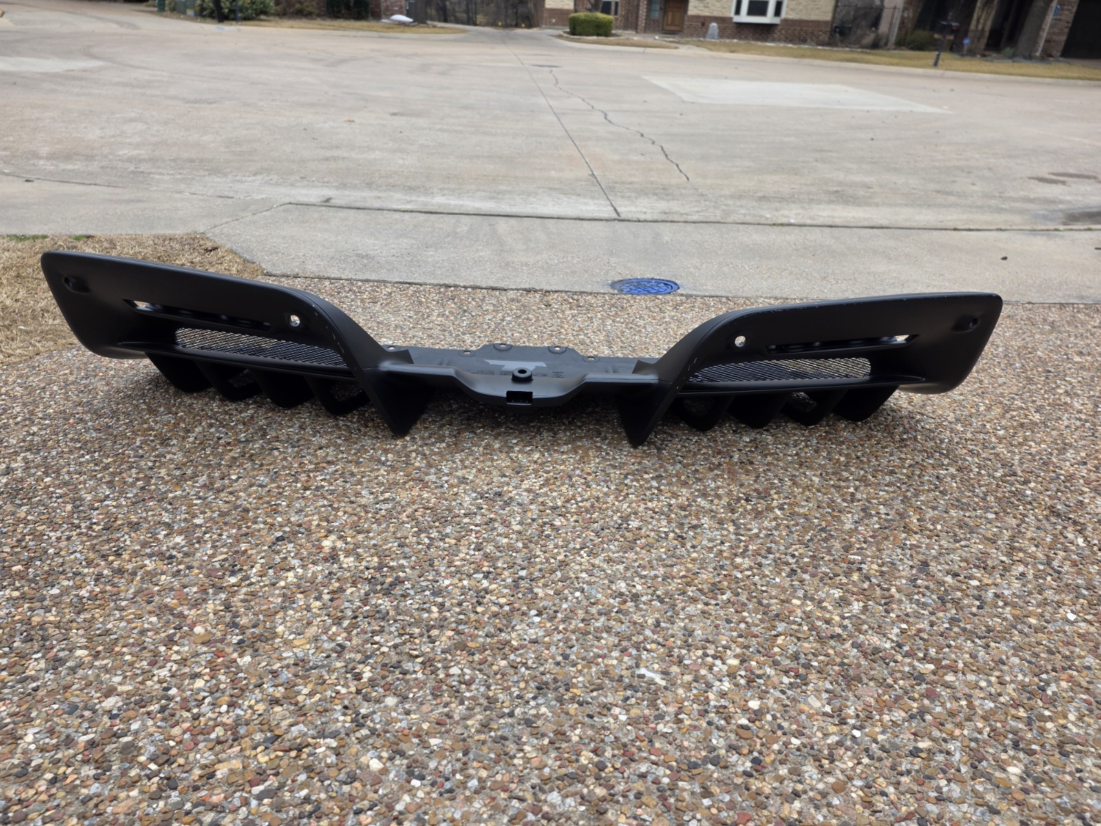 FERRARI SF90 OEM GENUINE ORIGINAL REAR LOWER BUMPER DIFFUSER