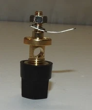 KLIPSCH C3 SYNERGY BINDING TERMINAL POST BLACK NEGATIVE NUT *FITS MANY MODELS