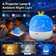 Galaxy Star Projector Night Light, LED Star Sky Projection Lamp atmospheric,gift