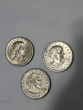 ERROR, VARIETY Lot Of 1979-D + S/D Susan B Anthony + 1999-P Dollar, Nice Rare 