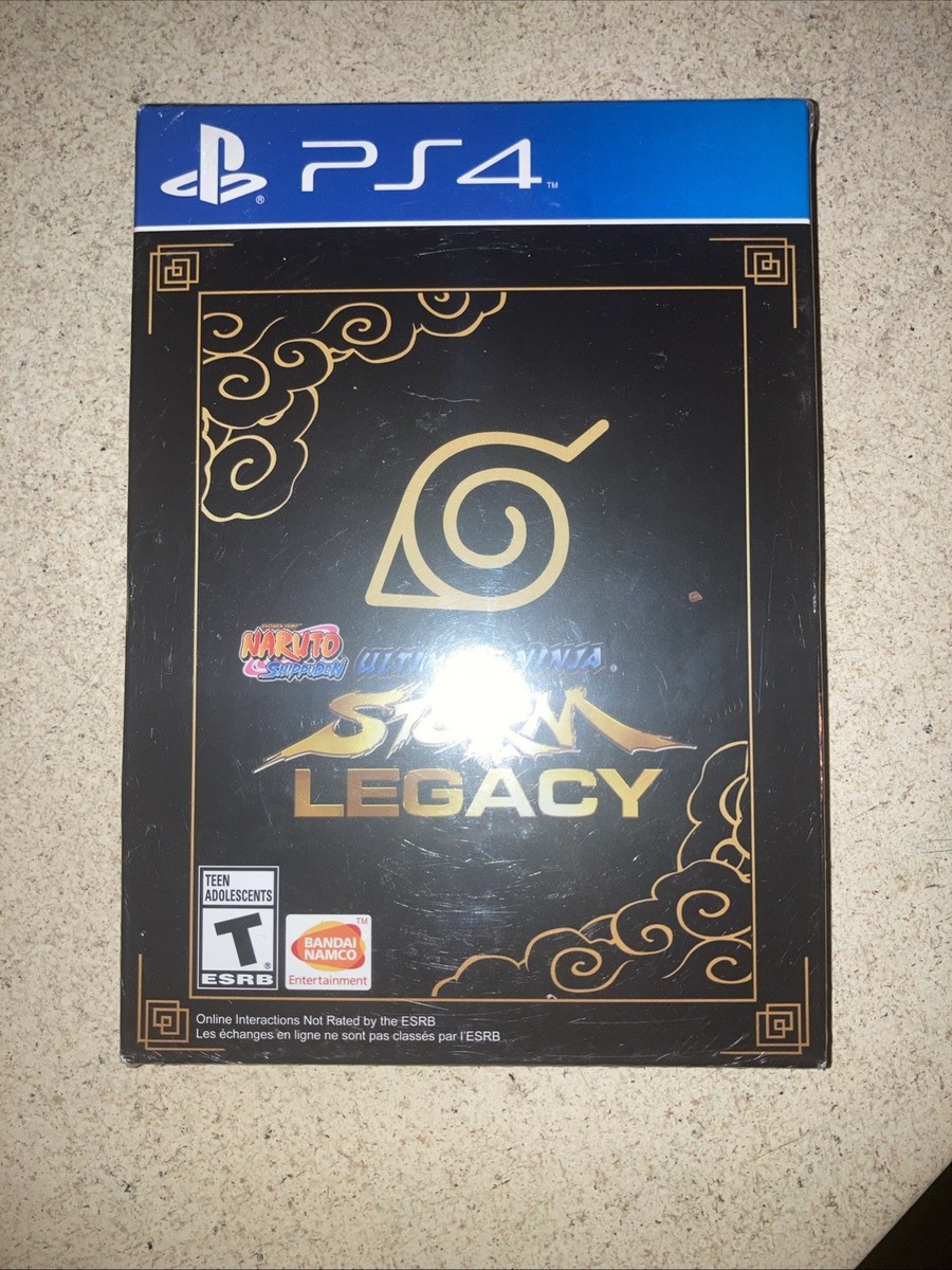 Naruto Shippuden Ultimate Ninja Storm Legacy Steelbook PS4 PAL Pl