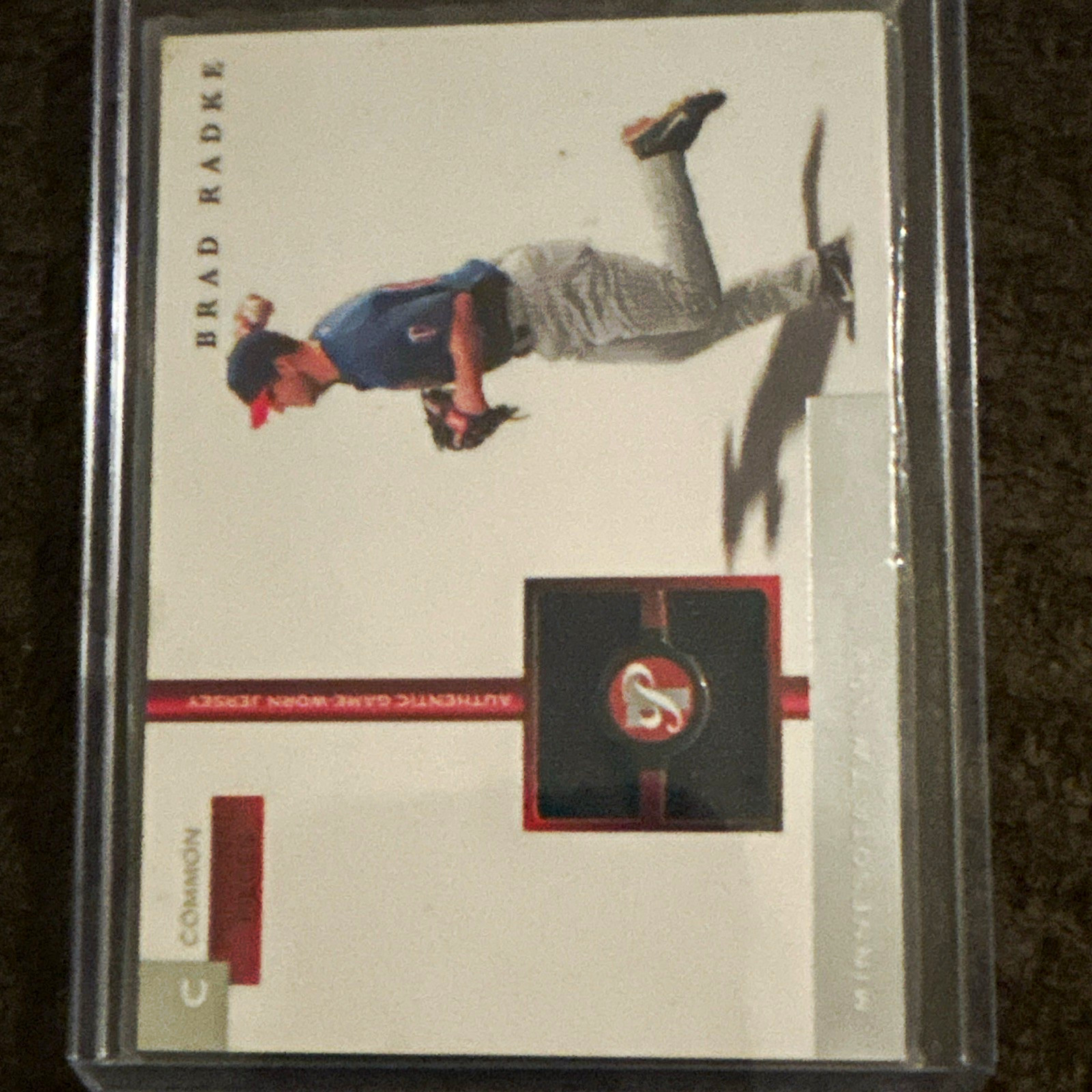 Topps 2005 Pristine Brad Radke Twins Personal Pieces Relic MEM #PPC-BR /425