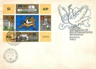 HUNGARY -  1980. FDC S/S -Eur.Security Conference /Map,Pigeon (1)MNH!! Mi Bl.147