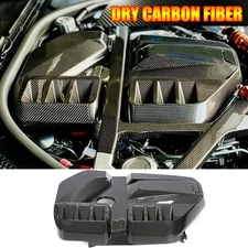 DRY CARBON FIBER Engine Cover Replacement For BMW G80 M3 G82 G83 M4 G87 M2 21-24