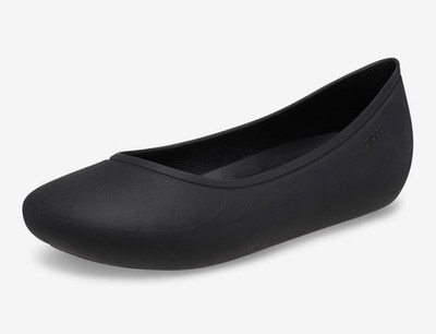 Crocs Women's Crocs At Work Women's Flats Black Slip Resistant Sz 5 US