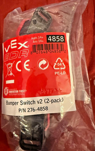 VEX Robotics #276-4858 Bumper Switch v2 (2-pack) - NEW sealed in original pkg