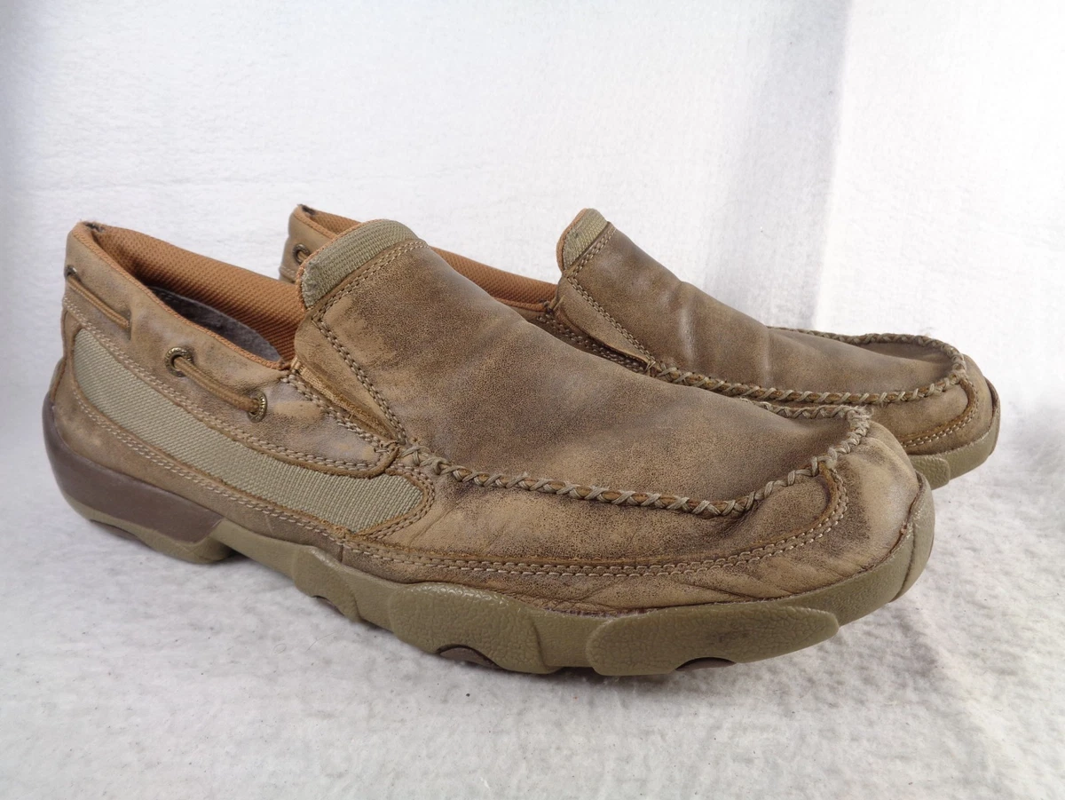Twisted X Brown Casual Shoes for Men with Upper Leather for  display picture 1