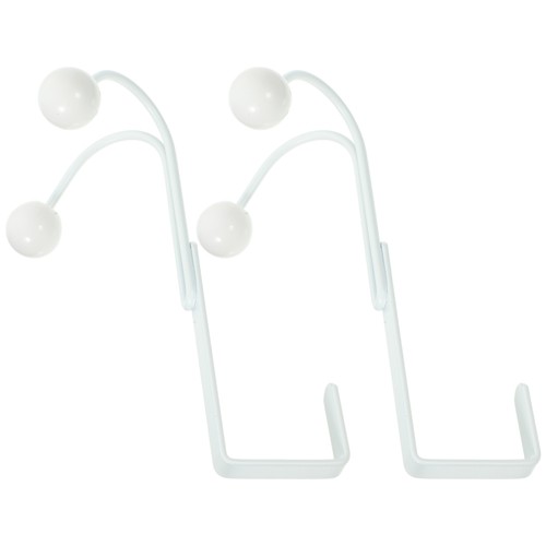2 Pcs Door Hook over Hanger The Hangers Hooks for Hanging Clothes - Picture 3 of 12