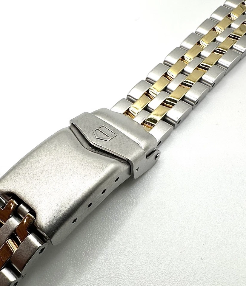 Tag Heuer WD1422 Professional 200 BB0615 Two-tone 15mm Metal Bracelet 615/410 - Image 4 of 4