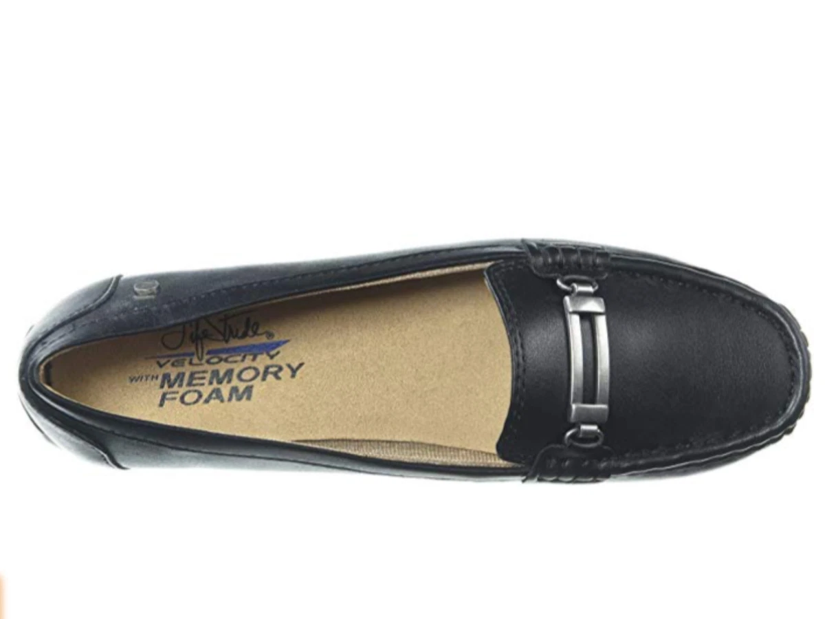 Womens memory sales foam loafers