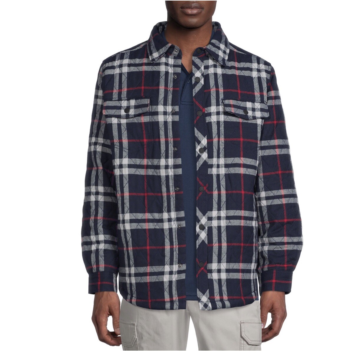 Lined Mens Flannel L (4244) eBay
