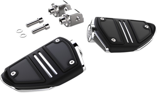 CIRO - Twin Rail Footpeg W/ Mount Chrome For Softail | 61406