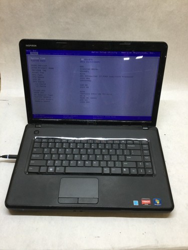 Dell Inspiron M5030 15.6" AMD Athlon II P360 2.3Ghz 4GB RAM NO HDD NO OS --   DW