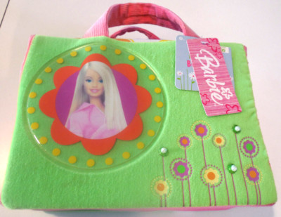 Barbie Plush Purse Bag Basket 2006 - Can be for Halloween Easter - Unused w Tags