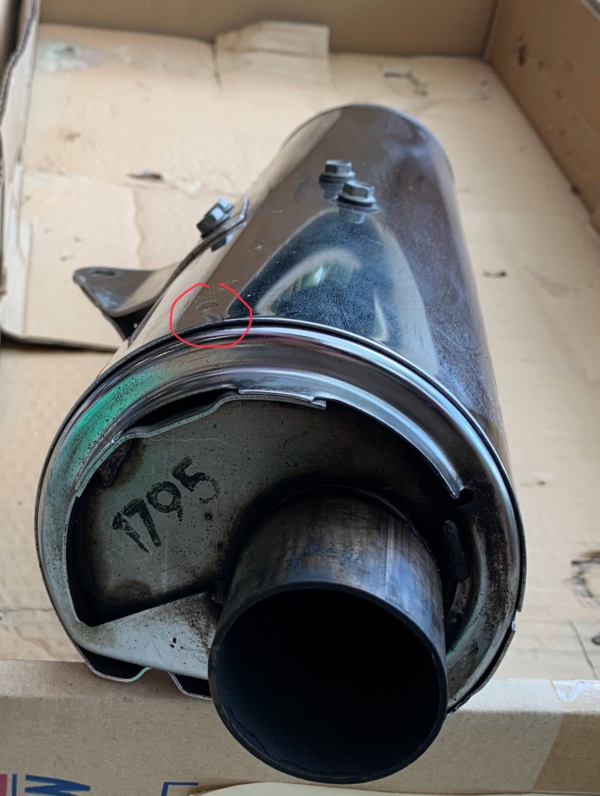 BMW OEM Exhaust Muffler Silencer R21 1130 R1150 GS Adventure R 
