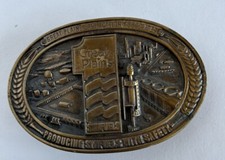 Vintage Belt Buckle, Great Plains Gasification Associates No. 352