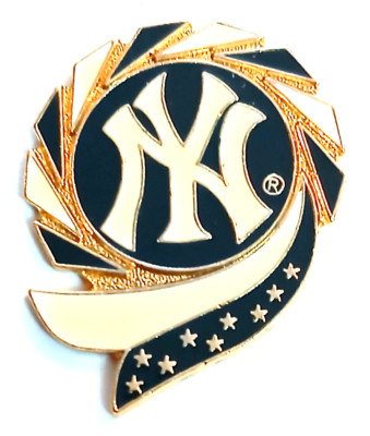 Yankee Pins NYY Pin VERY NICE New York Yankees Pin Swirl Baseball MLB ...