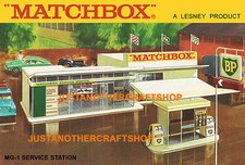 Matchbox MG-1 Service Station A4 Size Poster Leaflet Shop Display Sign Advert