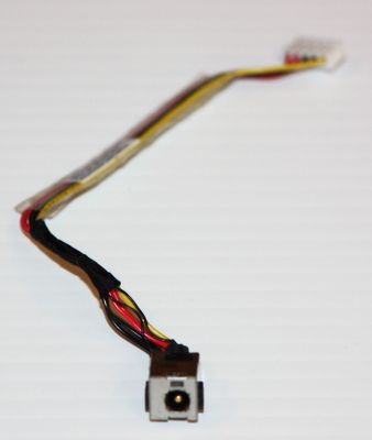 Genuine OEM DC Power Jack & Harness Cable 50.4f502.002--HP dv2500/dv2000 Laptop
