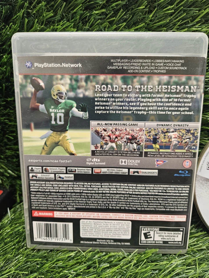 NCAA футбол 13 и 14 PlayStation PS3 протестирован читать описание  - Изображение 3 из 4