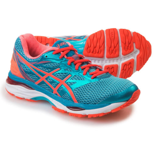 A S I C S GEL-Cumulus 18 Women's Size 9 US Medium 40.5 EUR blue coral RARE NIB