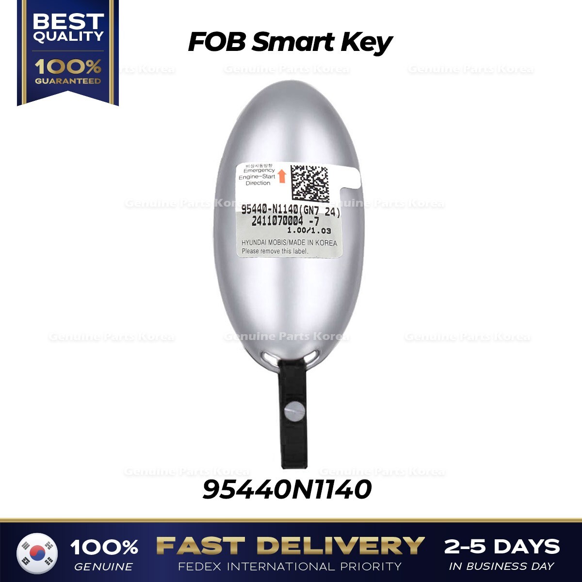 ⭐Genuine⭐ FOB Smart Key 95440N1140 for Hyundai Grandeur | eBay