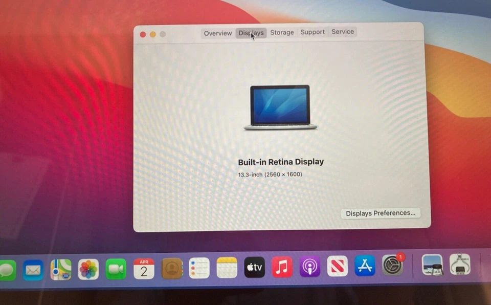 MacBook Pro A1502 13'' Retina Core i5 2.6GHz 8GB 512GB Mid 2014 - Image 3 of 4