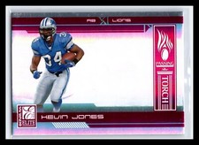 2006 Donruss Elite #PT-13 Kevin Jones Passing the Torch Red #/1000 Detroit Lions