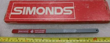 SIMONDS 10 x 1/2 x .025" HAND HACK SAW BLADES HSS 32T31-510-320 Lot of 10 #376G