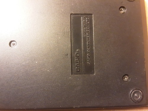 CASIO FX-115M Scientific Calculator Vintage Solar Cell Retro Office/School 1980s - Afbeelding 5 van 5