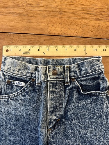 Vintage 90s Lee Jeans Youth 10 Slim - Picture 6 of 8