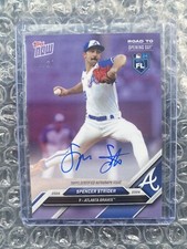 2024 Topps Now Road To Opening Day Spencer Strider Autograph 22/25