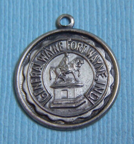 Vintage General Wayne Fort Wayne Indiana sterling charm