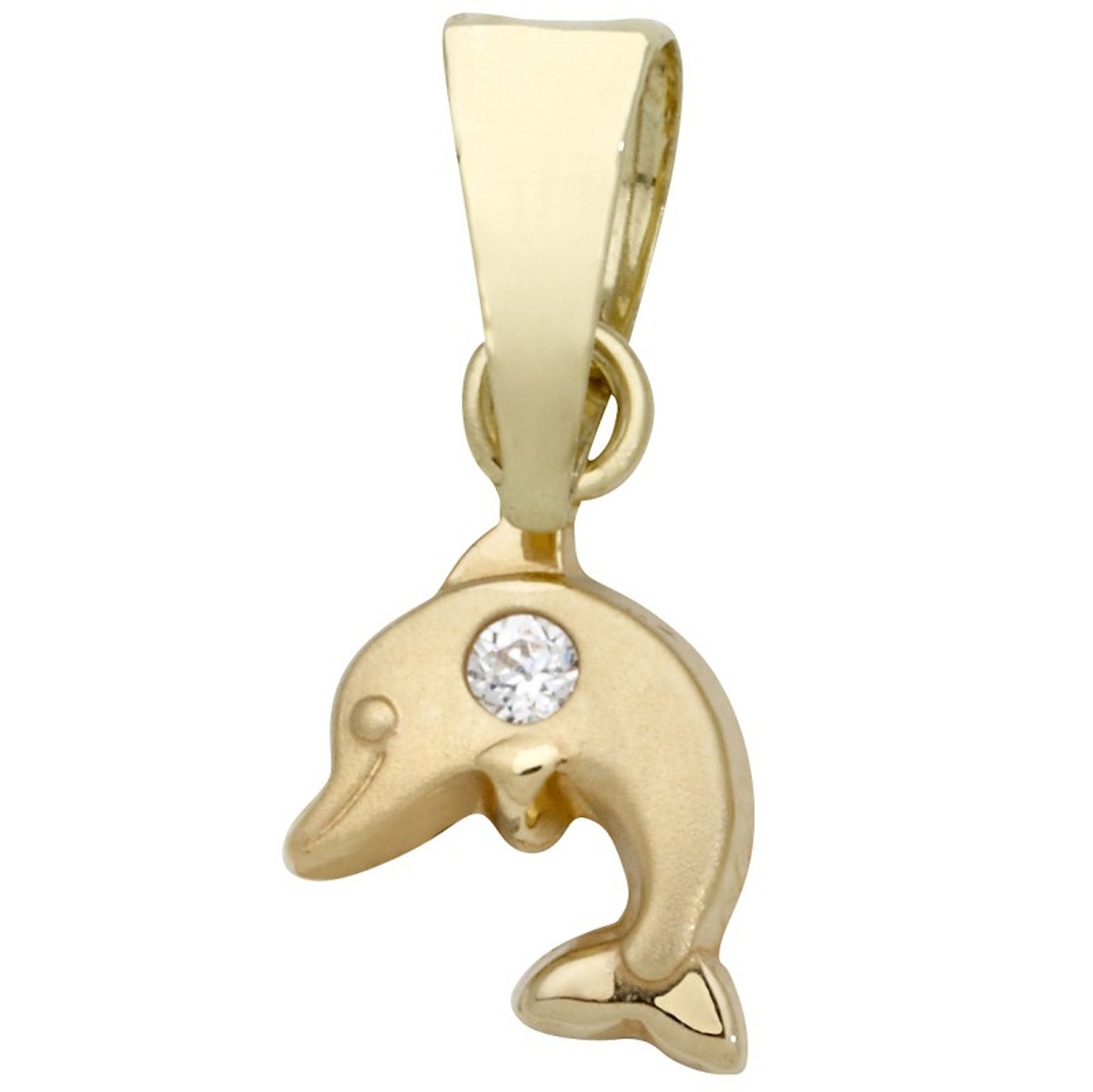 Базовое золото TG27 Kinder Anhnger Kinderschmuck Delfin 14 карат 585 проба Gelbgold 12590₽