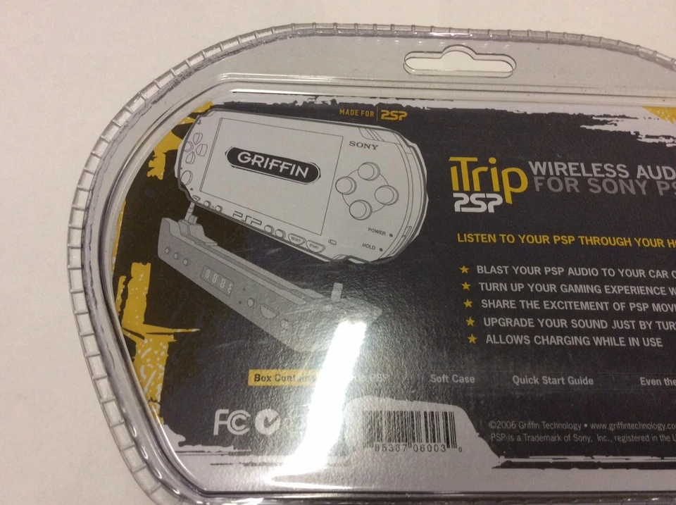 NEW Griffin iTrip PSP Wireless Audio FM Transmitter for Sony PSP - Image 3 of 4