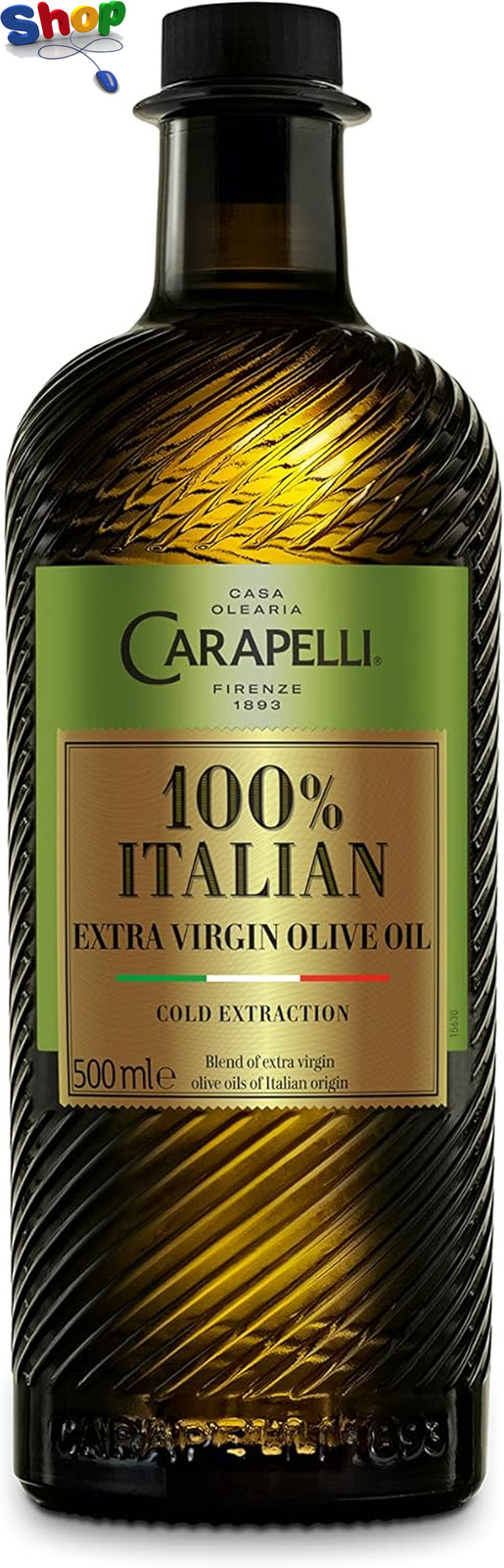 Quality Italian Extra Virgin Olive Oil, 500Ml