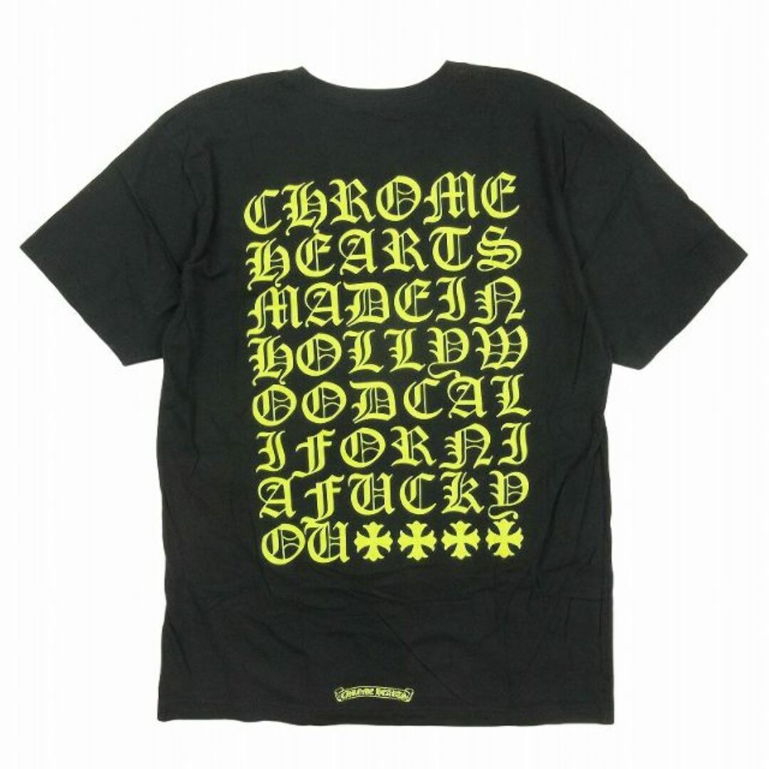 Chrome Hearts MADE in HOLLYWOOD Neon Print Logo T Shirt Cut and 