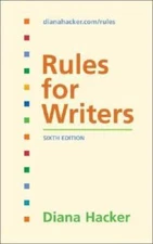 Rules for Writers - Spiral-bound By Diana Hacker - GOOD