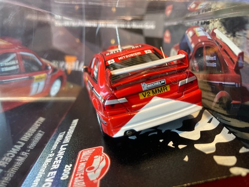 MITSUBISHI LANCER EVO VI RALLYE MONTE CARLO 2000 MAKINEN + FASCICULE 1/43 ALTAYA - Imagen 5 de 5