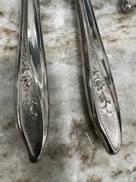 Juego de cubiertos Sears Roebuck Fashion textura rosa 73 piezas Foto 4 de 4