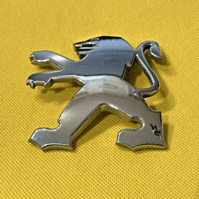 Peugeot Rear Boot Vintage Badge Emblem 9481204880 90 X 83mm