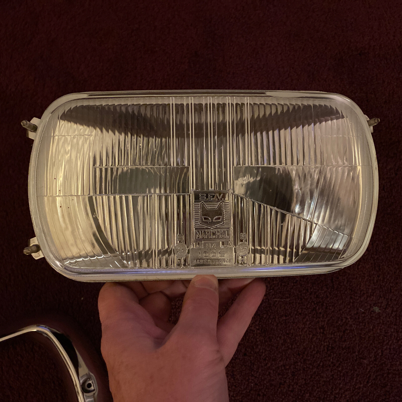 Lamborghini 350GT Marchal Headlight Assembly New Rare