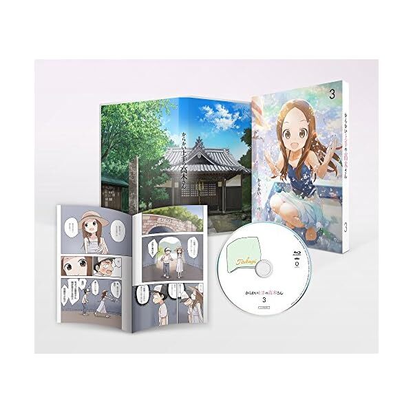 Karakai Jozu no Takagi-san Vol.3 First Limited Edition DVD Japan TDV-280