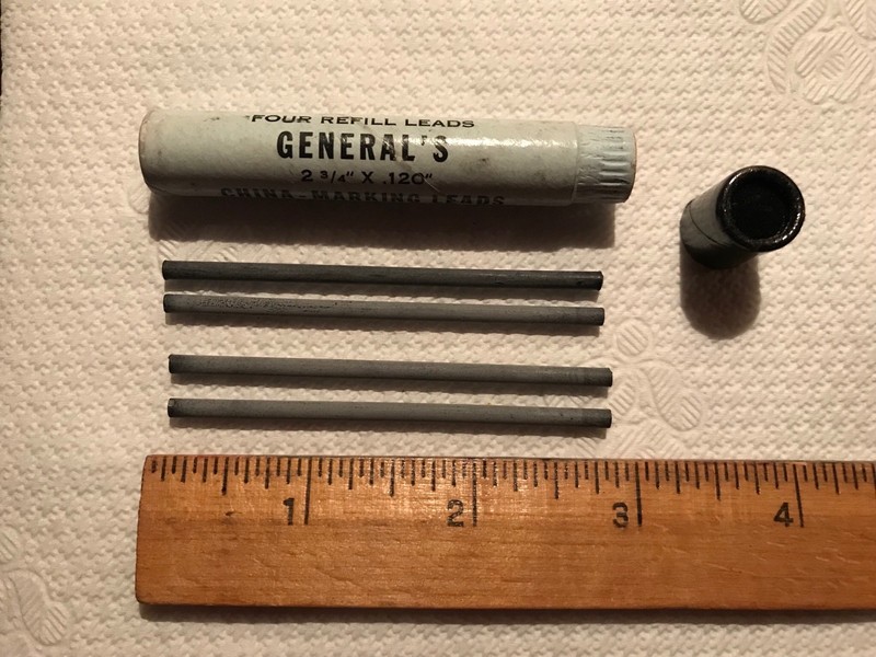GENERAL’S 1500 CHINA - MARKING LEADS 2 3/4” x .120 (Qty. 4) Made in USA