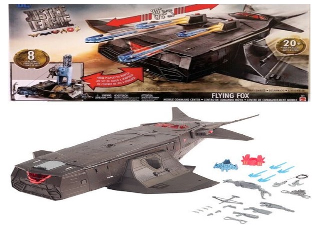 justice league flying fox toy