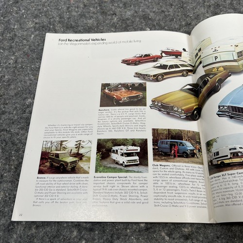 1974 Ford Station Wagon Yearbook Brochure Original 74 - Picture 21 of 22